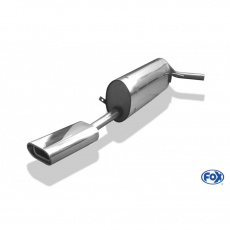 Fox Sportauspuff koncový tlumič výfuku s koncovkou 135x80 Typ 53 pro Škoda Fabia 2000- s motorem 1.0, 1.4, 1.9 SDI, 1.9 TDI Fox Sportauspuff koncový tlumič výfuku s koncovkou 135x80 Typ 53 pro Škoda Fabia 2000- s motorem 1.0, 1.4, 1.9 SDI, 1.9 TDI