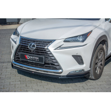 Maxton Design spoiler pod přední nárazník pro Lexus NX Mk1 Facelift, černý lesklý plast ABS Maxton Design spoiler pod přední nárazník pro Lexus NX Mk1 Facelift, černý lesklý plast ABS