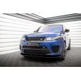 Maxton Design spoiler pod přední nárazník pro Land rover Range Rover Sport Mk2 SVR, černý lesklý plast ABS