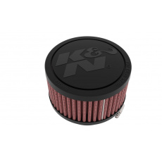 K&N univerzální kulatý filtr se vstupem 57 mm a výškou 51 mm, gumový vrchlík