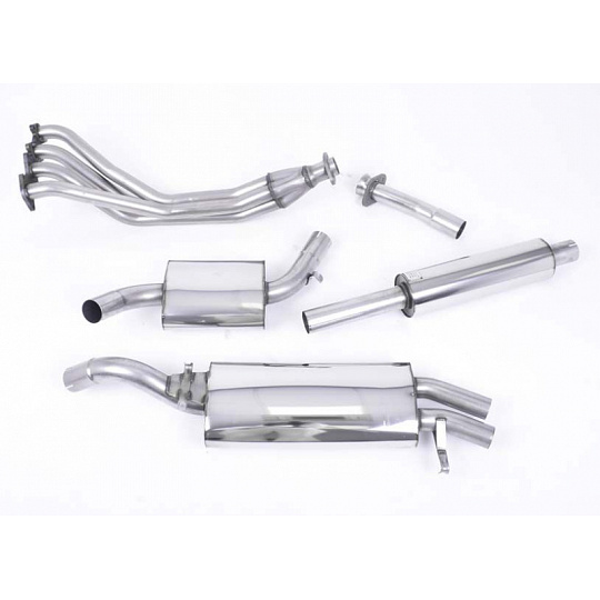 Milltek Sport kompletní výfukový systém pro Volkswagen Golf Mk2 GTi 16v 1984-1992, typ koncovek: leštěné Milltek Sport kompletní výfukový systém pro Volkswagen Golf Mk2 GTi 16v 1984-1992, typ koncovek: leštěné
