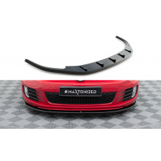 Maxton Design spoiler pod přední nárazník ver.2 pro Volkswagen Golf GTI Mk6, černý lesklý plast ABS Maxton Design spoiler pod přední nárazník ver.2 pro Volkswagen Golf GTI Mk6, černý lesklý plast ABS