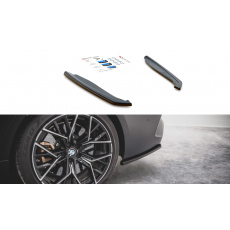 Maxton Design boční difuzory pod zadní nárazník ver.2 pro BMW řada M8 Gran Coupe/F93, Carbon-Look