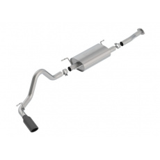 Borla Cat-Back výfukový systém "S-Type" pro Toyota Tacoma 3,5l s automatickou převodovkou, CC/SHB, r.v. od 16-18, typ koncovek: černé