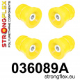 036089A: Strongflex Sada silentbloků zadního nosníku varianta SPORT