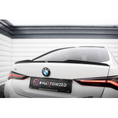 Maxton Design prodloužení spoileru pro BMW i4 G26 M-Pack, černý lesklý plast ABS Maxton Design prodloužení spoileru pro BMW i4 G26 M-Pack, černý lesklý plast ABS