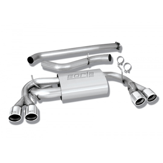 Borla Cat-Back výfukový systém S-Type pro Subaru Impreza WRX STi 2,5l Turbo 4-válec, r.v. 2008-2014