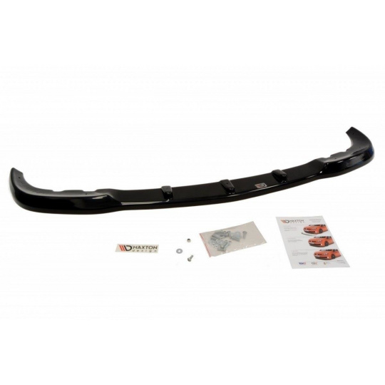 Maxton Design spoiler pod přední nárazník pro Mercedes CLK W209, černý lesklý plast ABS, AMG Maxton Design spoiler pod přední nárazník pro Mercedes CLK W209, černý lesklý plast ABS, AMG