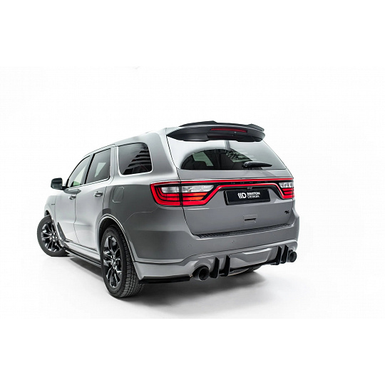 Maxton Design prodloužení spoileru ver.2 pro Dodge Durango RT Mk3, černý lesklý plast ABS