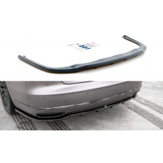Maxton Design středový spoiler pod zadní nárazník s žebrováním pro Audi A8 D4 FL, černý lesklý plast ABS Maxton Design středový spoiler pod zadní nárazník s žebrováním pro Audi A8 D4 FL, černý lesklý plast ABS