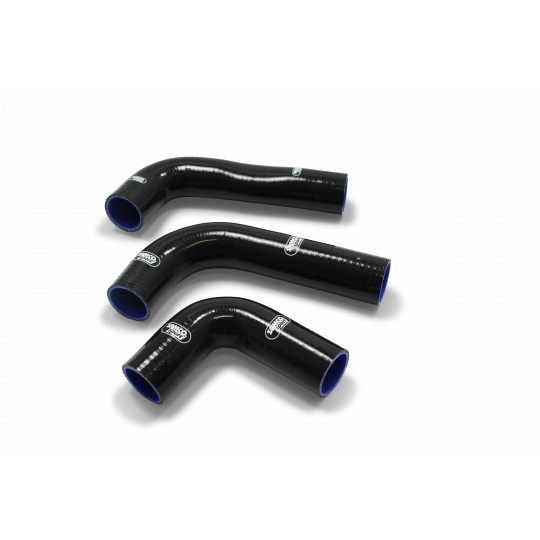 Samco Sport 3-dílná sada silikonových hadic pro vedení chladicí kapaliny pro Alfa Romeo 164 1987-1992 V6 3.0l 12v, barva: modrá Samco Sport 3-dílná sada silikonových hadic pro vedení chladicí kapaliny pro Alfa Romeo 164 1987-1992 V6 3.0l 12v, barva: modrá