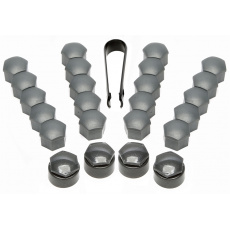 TA Technix sada krytů šroubů, šedá matná, 17mm TA Technix sada krytů šroubů, šedá matná, 17mm