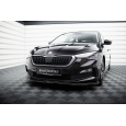 Maxton Design spoiler pod přední nárazník ver.3 pro Škoda Scala, černý lesklý plast ABS