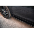 Maxton Design difuzory pod boční prahy pro Mitsubishi Lancer Mk8, černý lesklý plast ABS