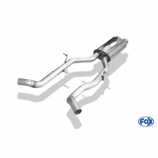 Fox Sportauspuff přední díl s tlumičem pro Mercedes třída C 204 s motorem 3.5