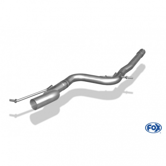 Fox Sportauspuff přední díl bez tlumiče pro Volkswagen Jetta VI s motorem 1.8, 2.0 Fox Sportauspuff přední díl bez tlumiče pro Volkswagen Jetta VI s motorem 1.8, 2.0