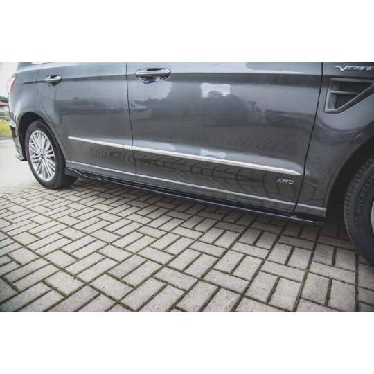 Maxton Design difuzory pod boční prahy pro Ford S-Max Mk2, černý lesklý plast ABS Maxton Design difuzory pod boční prahy pro Ford S-Max Mk2, černý lesklý plast ABS