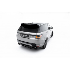 Maxton Design prodloužení spoileru pro Land rover Range Rover Sport Mk2 Facelift, černý lesklý plast ABS