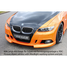 Rieger přední nárazník pro BMW řada 3 E92, E93 kabriolet, kupé před faceliftem, plast ABS bez povrchové úpravy Rieger přední nárazník pro BMW řada 3 E92, E93 kabriolet, kupé před faceliftem, plast ABS bez povrchové úpravy