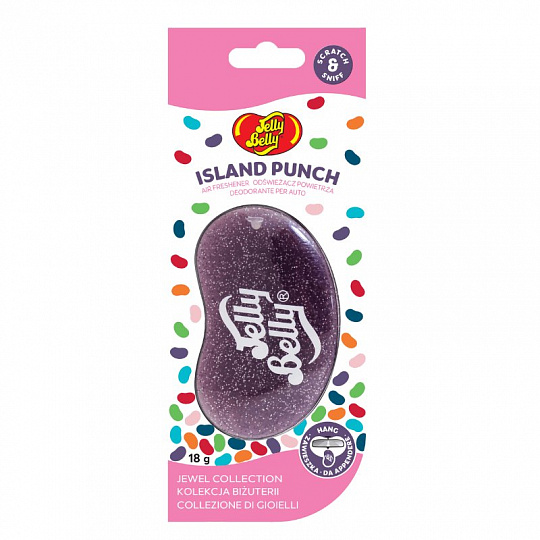 Jelly Belly Hanging Gel Island Punch - Ostrovní punč - závěsná vůně