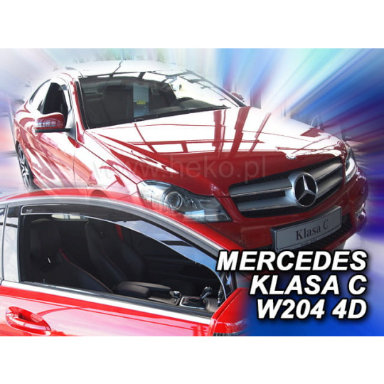 HEKO ofuky oken Mercedes Benz C W204 3dv Coupe (2011-2015) přední