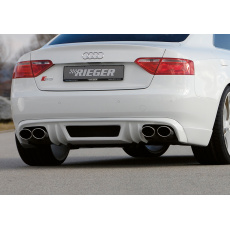 Rieger spoiler pod zadní nárazník pro Audi A5 B8, B81 Sportback před faceliftem r.v. 06/07-07/11, plast ABS bez povrchové úpravy, mimo S-Line, pro dvojité koncovky na obou stranách 4x115x85 mm Rieger spoiler pod zadní nárazník pro Audi A5 B8, B81 Sportback před faceliftem r.v. 06/07-07/11, plast ABS bez povrchové úpravy, mimo S-Line, pro dvojité koncovky na obou stranách 4x115x85 mm