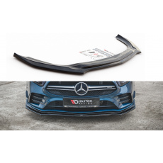 Maxton Design spoiler pod přední nárazník ver.2 pro Mercedes třída A W177 A35 AMG Aero, černý lesklý plast ABS Maxton Design spoiler pod přední nárazník ver.2 pro Mercedes třída A W177 A35 AMG Aero, černý lesklý plast ABS