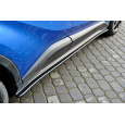 Maxton Design difuzory pod boční prahy pro Toyota C-hr, černý lesklý plast ABS
