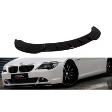 Maxton Design spoiler pod přední nárazník pro BMW řada 6 E63- E64, černý lesklý plast ABS