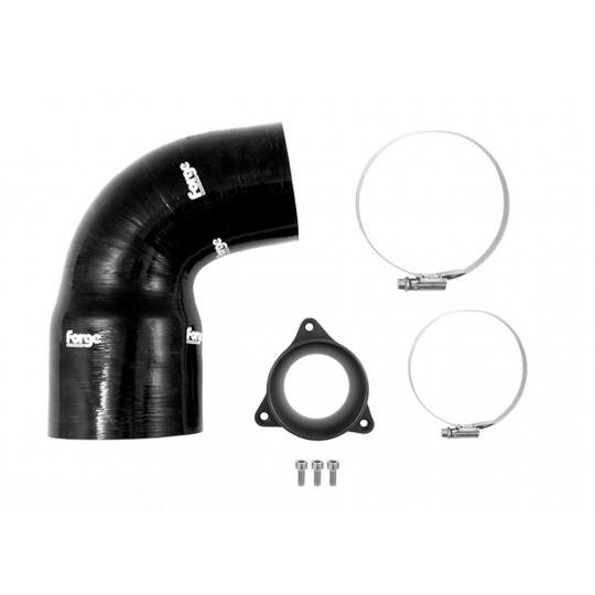 Forge Motorsport zvětšený vstup do turba pro Hyundai i30N facelift, barva hadice: černá