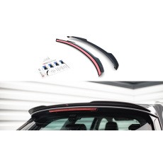 Maxton Design prodloužení spoileru pro Seat Leon FR Mk3, černý lesklý plast ABS, Sportstourer Maxton Design prodloužení spoileru pro Seat Leon FR Mk3, černý lesklý plast ABS, Sportstourer