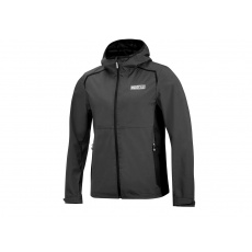 Sparco větrovka Windbreaker, barva: šedo-černá, velikost: L Sparco větrovka Windbreaker, barva: šedo-černá, velikost: L