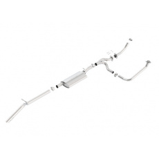 Borla Cat-Back výfukový systém "S-Type" pro Jeep Wrangler JKU "Climber" 3,6l V6 4-dvéř. r.v. od 12-18