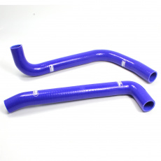 Samco Sport 2-dílná sada silikonových hadic pro vedení chladicí kapaliny pro Ford Sierra/Sapphire Cosworth 4WD 1990 - 1992, barva: modrá