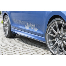 Rieger boční práh mont. strana pravá pro Škoda Rapid NH notchback, spaceback vč. faceliftu, r.v. 05/17-, 07/12-04/17, plast ABS bez povrchové úpravy