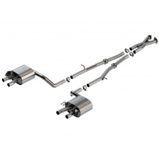 Borla Cat-Back výfukový systém "S-Type" pro Kia Stinger 3,3l V6 Turbo, automat, 2WD/4WD, r.v. 2022-2023 Borla Cat-Back výfukový systém "S-Type" pro Kia Stinger 3,3l V6 Turbo, automat, 2WD/4WD, r.v. 2022-2023