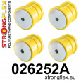 026252A: Strongflex Sada silentbloků zadního nosníku varianta SPORT