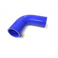 Silikonová hadice - koleno 90° - 60 mm vnitřní průměr, délka ramene 150 mm