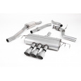 Milltek Sport výfukový systém cat-back s rezonátorem Road+ pro Honda Civic Type R FK8 2.0 i-VTEC (s OPF/GPF nebo bez OPF/GPF) 2017-2022, GT-100 titanové koncovky