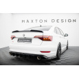 Maxton Design vložka zadního nárazníku pro Volkswagen Jetta Mk7 GLI, černý lesklý plast ABS