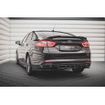 Maxton Design vložka zadního nárazníku pro Ford Mondeo Mk5, černý lesklý plast ABS