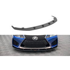 Maxton Design "Street Pro" spoiler pod přední nárazník pro Lexus GS F Mk4 Facelift, plast ABS bez povrchové úpravy, s červenou linkou