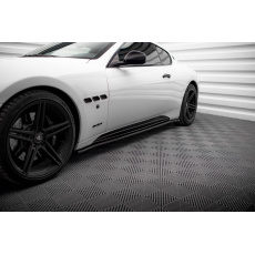 Maxton Design difuzory pod boční prahy pro Maserati Granturismo S Mk1, černý lesklý plast ABS Maxton Design difuzory pod boční prahy pro Maserati Granturismo S Mk1, černý lesklý plast ABS