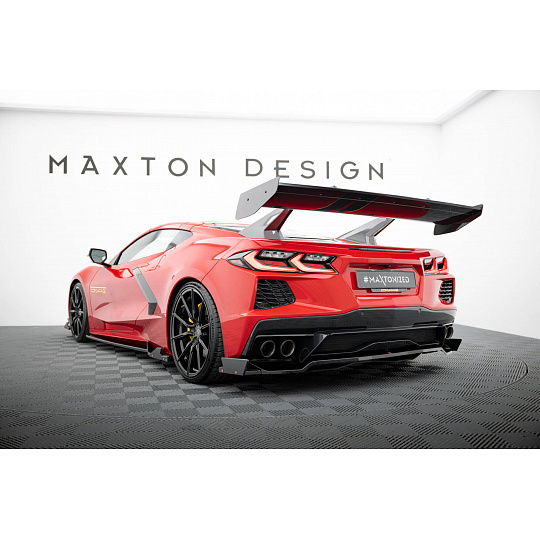 Maxton Design zadní křídlo pro Chevrolet Corvette C8, pravý karbon Maxton Design zadní křídlo pro Chevrolet Corvette C8, pravý karbon