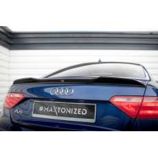 Maxton Design prodloužení spoileru 3d pro Audi A5 8T, černý lesklý plast ABS, Coupe Maxton Design prodloužení spoileru 3d pro Audi A5 8T, černý lesklý plast ABS, Coupe