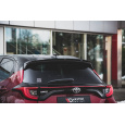 Maxton Design prodloužení spoileru pro Toyota Yaris Mk4, černý lesklý plast ABS