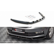 Maxton Design spoiler pod přední nárazník ver.1 pro Škoda Octavia Mk3 Facelift, černý lesklý plast ABS Maxton Design spoiler pod přední nárazník ver.1 pro Škoda Octavia Mk3 Facelift, černý lesklý plast ABS