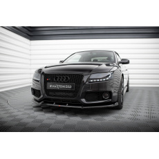 Maxton Design spoiler pod přední nárazník ver.2 pro Audi A5 8T, černý lesklý plast ABS, S-Line Maxton Design spoiler pod přední nárazník ver.2 pro Audi A5 8T, černý lesklý plast ABS, S-Line