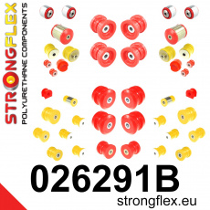 026291B: Full suspension polyurethane bush kit 026291B: Full suspension polyurethane bush kit