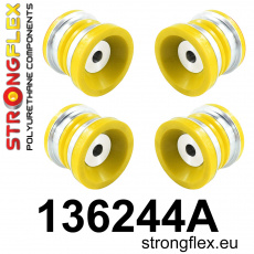 136244A: Strongflex Sada silentbloků předního nosníku varianta SPORT 136244A: Strongflex Sada silentbloků předního nosníku varianta SPORT
